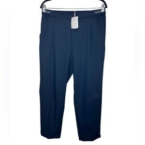 Zara Navy Casual Dress Trousers